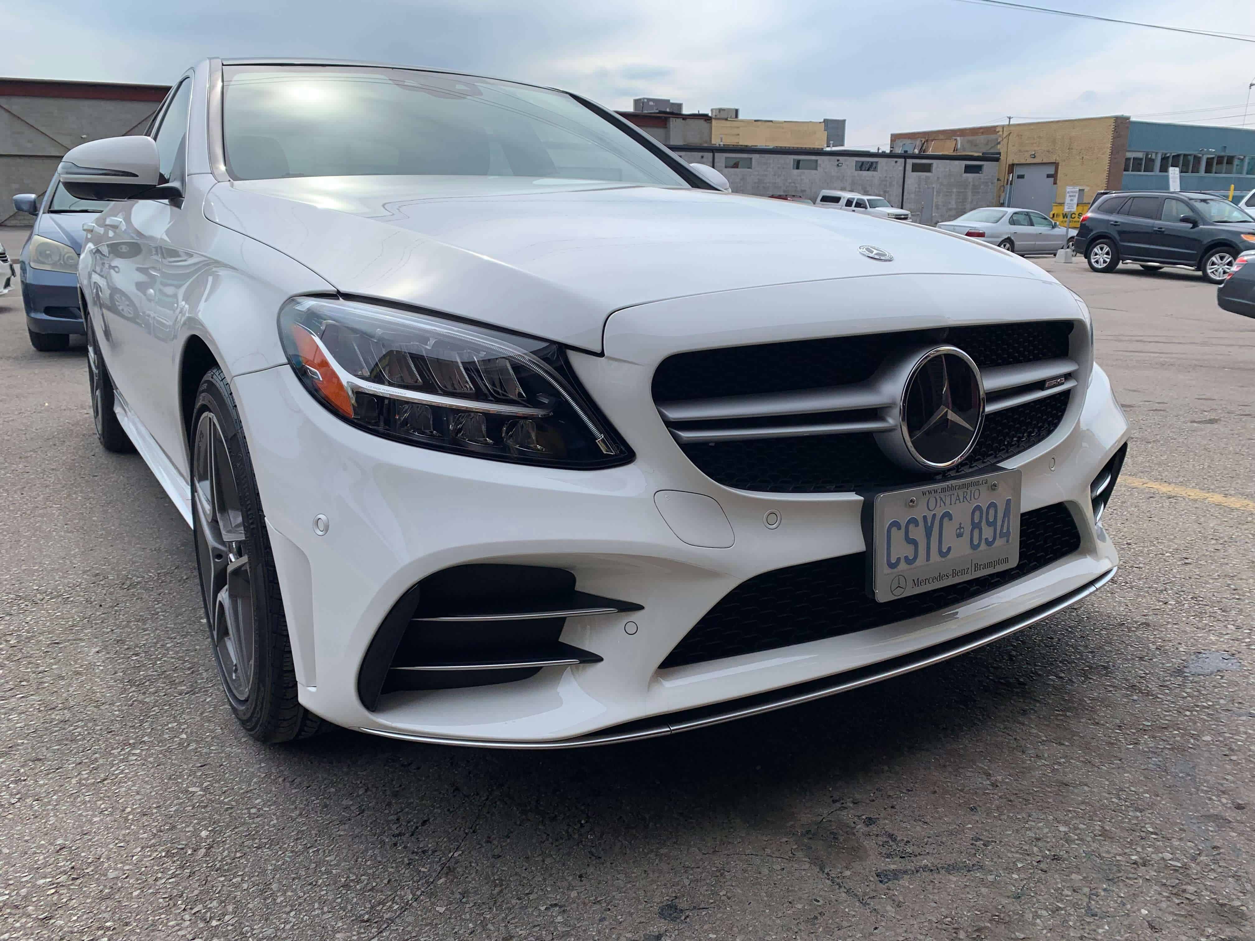 paint protection film toronto mercedes benz c43 amg